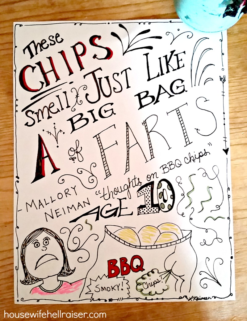 BBQ Chips Smell Like Farts