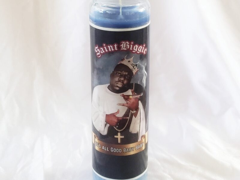 Notorious BIG Biggie Prayer Candle Big Poppa Hip Hop Gifts Old School 90s Rap Aesthetic